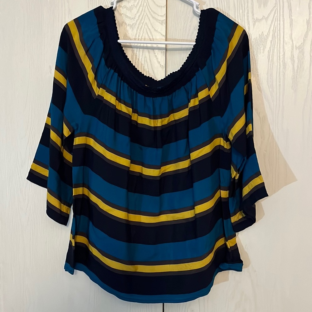 Joy Joy Striped Blouse
